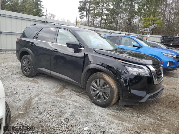 2023 Nissan Pathfinder SV with VIN 5N1DR3BC9PC239793, listed as a Copart auction lot 43600785 with 39,969 mi miles and Clean Title. Bid and sale history available at carsss.com. Image 4.