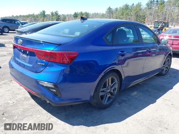 2020 Kia Forte GT-Line z VIN 3KPF34AD8LE190300, wystawiony jako IAAI lot #41994609 z przebiegiem 43 821 mil mil oraz . Historia ofert i sprzedaży dostępna na DreamBid. Obrazek 4.