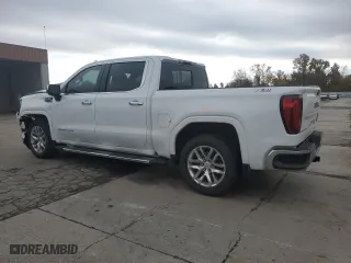 2022 GMC Sierra 1500 Limited SLT with VIN 3GTU9DED5NG212356, listed as a Copart auction lot 77831014 with 51,300 mi miles and Salvage Title. Bid and sale history available at carsss.com. Image 2.