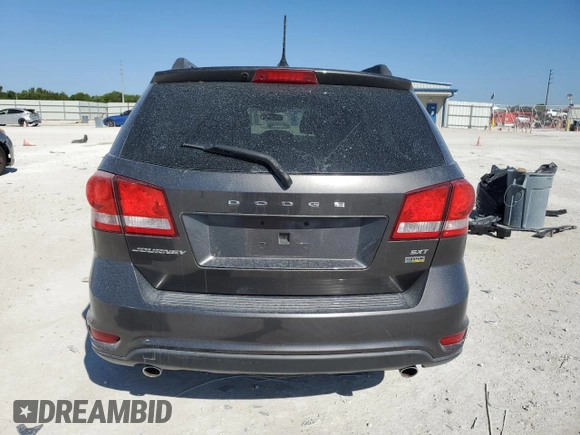 2017 Dodge Journey SXT with VIN 3C4PDCBG0HT510247, listed as a Copart auction lot 49181805 with Not Provided miles and Salvage Title. Bid and sale history available at carsss.com. Image 6.