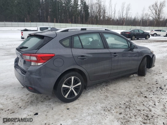 2023 Subaru Impreza Premium with VIN 4S3GTAD60P3705075, listed as a Copart auction lot 42980935 with 16,325 mi miles and Salvage Title. Bid and sale history available at carsss.com. Image 3.