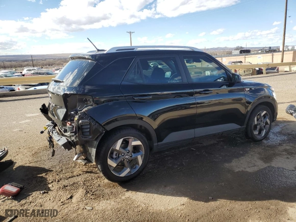 2024 Hyundai Venue SEL with VIN KMHRC8A3XRU302225, listed as a Copart auction lot 45201045 with NaN miles and Salvage Title. Bid and sale history available at carsss.com. Image 3.
