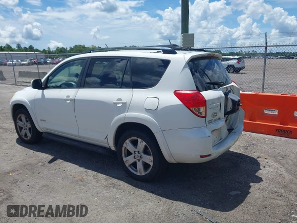 2008 Toyota RAV4 Sport with VIN JTMZD32V886067069, listed as a IAAI auction lot 42574256 with 233,799 mi miles and . Bid and sale history available at DreamBid. Image 3.