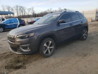2019 Jeep Cherokee Limited with VIN 1C4PJLDX4KD159572, listed as a Copart auction lot 44195085 with 125,228 mi miles and Salvage title. Bid and sale history available at DreamBid. Image 1.