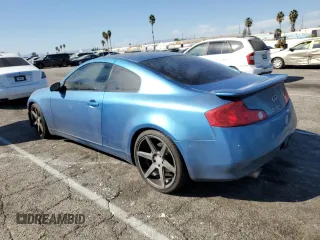 2003 Infiniti G35 Coupe w/Leather with VIN JNKCV54E73M214285, listed as a Copart auction lot 77820164 with 196,467 mi miles and Salvage Title. Bid and sale history available at carsss.com. Image 2.