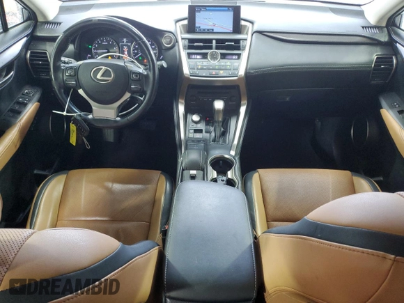 2017 Lexus NX with VIN JTJYARBZXH2059439, listed as a Copart auction lot 52018075 with 86,353 mi miles and Salvage Title. Bid and sale history available at carsss.com. Image 8.