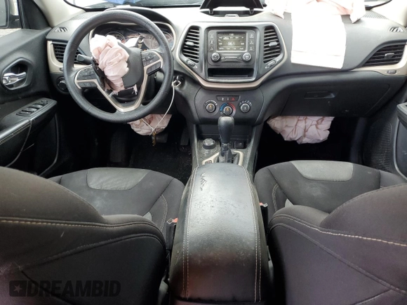 2016 Jeep Cherokee Sport z VIN 1C4PJMAB9GW175812, wystawiony jako Copart lot #58007925 z przebiegiem 118 315 mil mil oraz Szkoda całkowita • Salvage title. Historia ofert i sprzedaży dostępna na DreamBid. Obrazek 8.