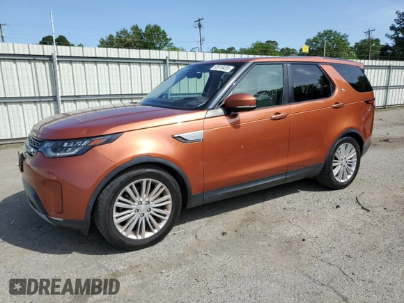 2017 Land Rover Discovery HSE Luxury with VIN SALRHBBK4HA000351, listed as a Copart auction lot 53919435 with 134,138 mi miles and Clean Title. Bid and sale history available at DreamBid. Image 1.