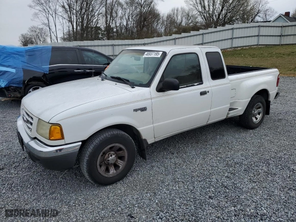 2001 Ford Ranger XL with VIN 1FTYR14V61TB08322, listed as a Copart auction lot 46937195 with NaN miles and Salvage Title. Bid and sale history available at carsss.com. Image 1.