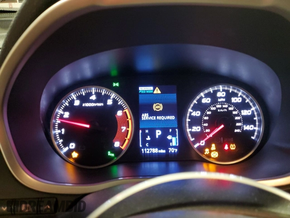 2022 Mitsubishi Eclipse Cross SE z VIN JA4ATWAA2NZ004036, wystawiony jako Copart lot #55473685 z przebiegiem 112 788 mil mil oraz Szkoda całkowita • Salvage title. Historia ofert i sprzedaży dostępna na DreamBid. Obrazek 9.