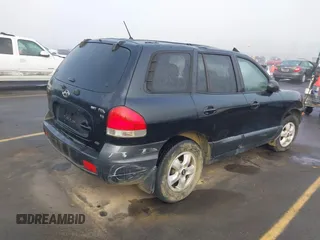 2005 Hyundai Santa Fe GLS with VIN KM8SC73D45U994851, listed as a IAAI auction lot 40705312 with 135,459 mi miles. Bid and sale history available at carsss.com. Image 4.