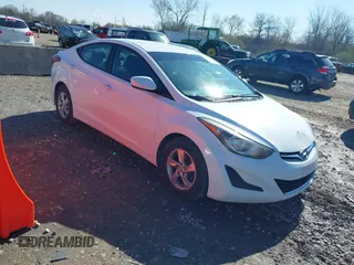 2014 Hyundai Elantra Limited z VIN 5NPDH4AE8EH494033, wystawiony jako IAAI lot #42188470 z przebiegiem 153 316 mil mil oraz . Historia ofert i sprzedaży dostępna na DreamBid. Obrazek 1.