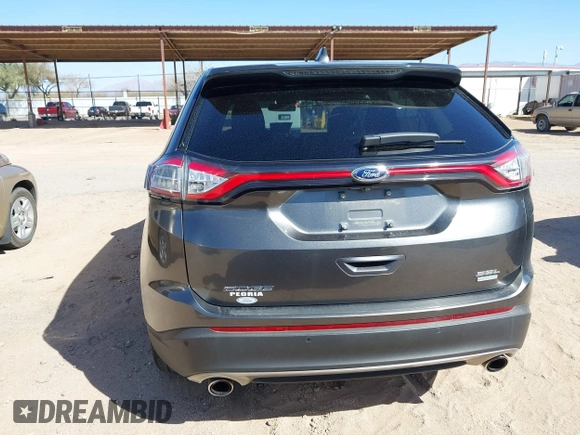 2016 Ford Edge SEL with VIN 2FMPK3J96GBC37586, listed as a IAAI auction lot 41726415 with 190,533 mi miles. Bid and sale history available at carsss.com. Image 16.