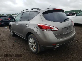 2011 Nissan Murano SV with VIN JN8AZ1MW7BW166664, listed as a Copart auction lot 64945954 with 0 mi miles and Salvage Title. Bid and sale history available at carsss.com. Image 2.
