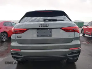 2023 Audi Q3 S line Premium Plus with VIN WA1EECF33P1147843, listed as a IAAI auction lot 41240001 with 22,743 mi miles. Bid and sale history available at carsss.com. Image 16.