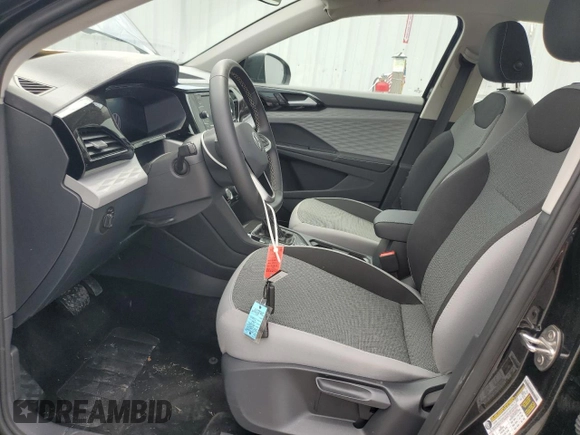 2024 Volkswagen Taos S с VIN 3VV8X7B24RM095647, выставлен на аукционе Copart как лот 61151435 с пробегом 4 618 миль миль и Списание • Salvage title. История ставок и продаж доступна на DreamBid. Изображение 7.