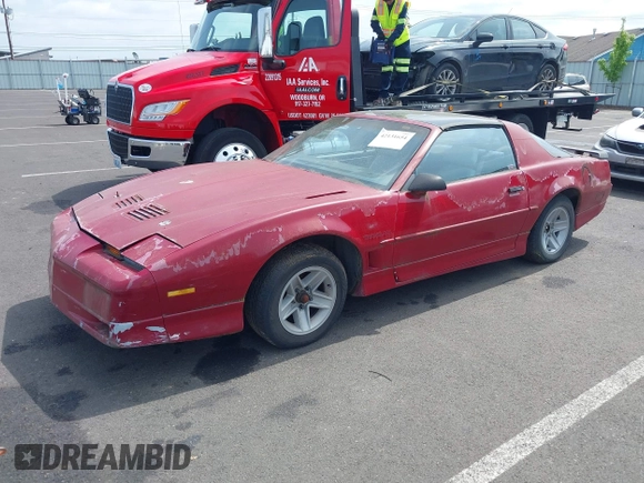 1988 Pontiac Firebird Trans Am с VIN 1G2FW21E0JL216496, выставлен на аукционе IAAI как лот 42131654 с пробегом 231 941 миль миль и . История ставок и продаж доступна на DreamBid. Изображение 2.