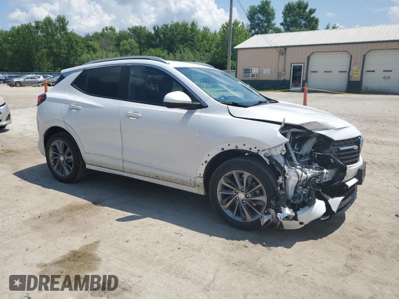2023 Buick Encore GX Select with VIN KL4MMESL5PB021218, listed as a Copart auction lot 62673295 with 28,171 mi miles and Salvage title. Bid and sale history available at DreamBid. Image 4.