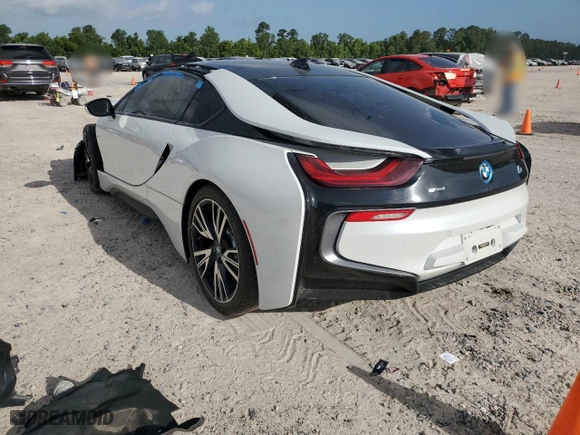 2017 BMW i8 with VIN WBY2Z2C34HV676805, listed as a Copart auction lot 59118804 with 30,346 mi miles and Salvage Title. Bid and sale history available at carsss.com. Image 2.