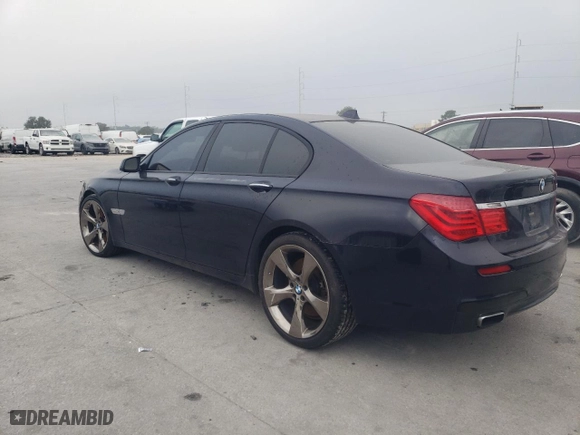2011 BMW 7 Series 750i with VIN WBAKA8C5XBCY37073, listed as a Copart auction lot 76238914 with 129,493 mi miles and Clean Title. Bid and sale history available at carsss.com. Image 2.