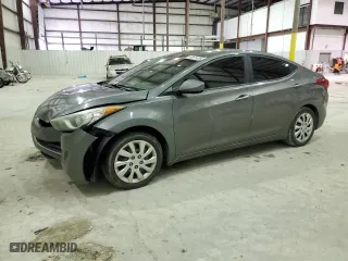 2012 Hyundai Elantra GLS PZEV with VIN 5NPDH4AE9CH135271, listed as a Copart auction lot 83614384 with 166,623 mi miles and Salvage Title. Bid and sale history available at carsss.com. Image 1.