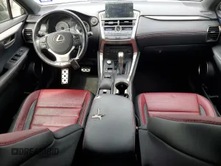 2016 Lexus NX 200t with VIN JTJYARBZ8G2023781, listed as a Copart auction lot 60699735 with 176,474 mi miles and Salvage title. Bid and sale history available at DreamBid. Image 8.
