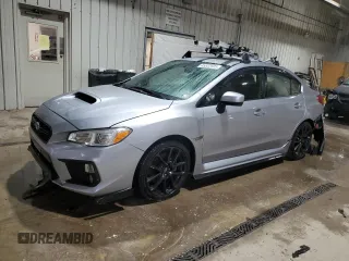2020 Subaru WRX Premium with VIN JF1VA1C61L9805178, listed as a Copart auction lot 45537605 with 57,453 mi miles and Salvage Title. Bid and sale history available at carsss.com. Image 1.