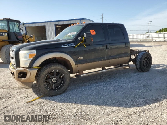 2012 Ford F-250 XL with VIN 1FT7W2BT4CEC38389, listed as a Copart auction lot 56659605 with Not provided miles and Salvage title. Bid and sale history available at DreamBid. Image 1.
