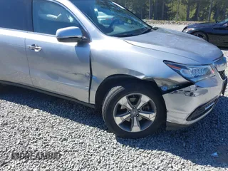 2014 Acura MDX with VIN 5FRYD4H23EB028886, listed as a IAAI auction lot 42042156 with 112,445 mi miles. Bid and sale history available at carsss.com. Image 6.
