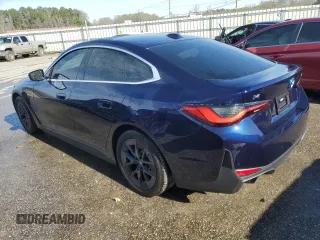2023 BMW i4 eDrive40 with VIN WBY73AW0XPFP94563, listed as a Copart auction lot 44131364 with 5,089 mi miles. Bid and sale history available at carsss.com. Image 2.