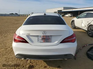 2019 Mercedes-Benz CLA with VIN WDDSJ4EB8KN775181, listed as a Copart auction lot 46751355 with 43,459 mi miles and Salvage Title. Bid and sale history available at carsss.com. Image 6.