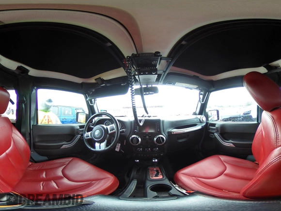 2013 Jeep Wrangler Rubicon 10th Anniversary with VIN 1C4BJWCG2DL651815, listed as a IAAI auction lot 41643919 with 98,297 mi miles and . Bid and sale history available at DreamBid. Image 18.