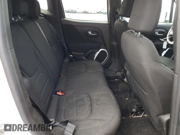 2018 Jeep Renegade Latitude with VIN ZACCJBBB2JPJ43495, listed as a Copart auction lot 56929015 with 115,808 mi miles and Salvage title. Bid and sale history available at DreamBid. Image 10.