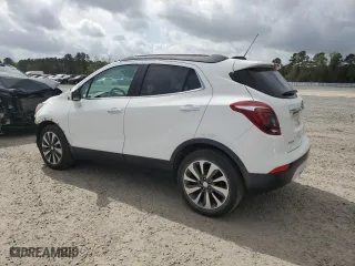 2017 Buick Encore Essence with VIN KL4CJCSB7HB118907, listed as a Copart auction lot 51670295 with 107,785 mi miles and Salvage Title. Bid and sale history available at carsss.com. Image 2.
