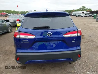 2022 Toyota Corolla Cross LE with VIN 7MUCAABG1NV042004, listed as a IAAI auction lot 42352160 with 58,442 mi miles and . Bid and sale history available at DreamBid. Image 17.