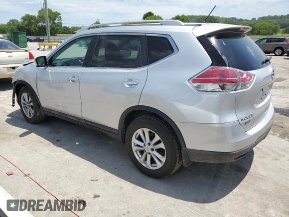 2015 Nissan Rogue SL with VIN 5N1AT2MV9FC807665, listed as a Copart auction lot 56639874 with 118,284 mi miles and Salvage Title. Bid and sale history available at DreamBid. Image 2.
