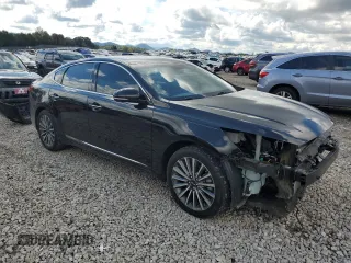 2017 Kia Cadenza Premium with VIN KNALB4J1XH5041804, listed as a Copart auction lot 73663344 with 74,680 mi miles and Salvage Title. Bid and sale history available at carsss.com. Image 4.