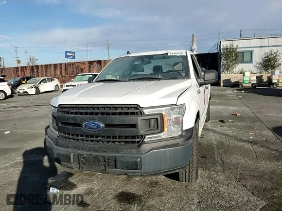2020 Ford F-150 XL with VIN 1FTMF1CB5LKD02203, listed as a Copart auction lot 41440295 with 110,358 mi miles and Salvage Title. Bid and sale history available at carsss.com. Image 10.