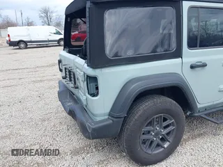2024 Jeep Wrangler Willys with VIN 1C4PJXDG6RW331770, listed as a IAAI auction lot 41879849 with 6,100 mi miles and . Bid and sale history available at carsss.com. Image 18.
