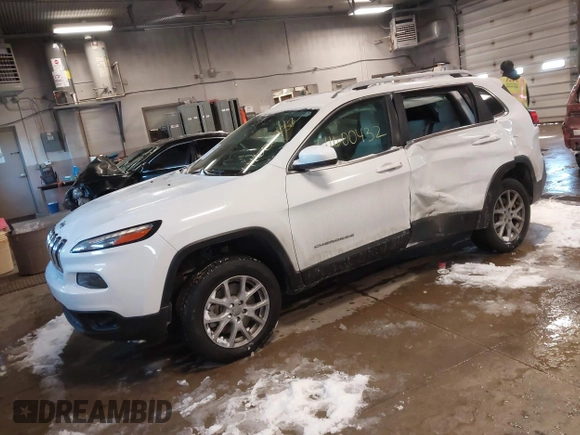 2017 Jeep Cherokee Latitude with VIN 1C4PJLCS9HW650514, listed as a IAAI auction lot 41600432 with 123,389 mi miles and . Bid and sale history available at carsss.com. Image 2.