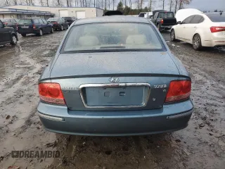 2005 Hyundai Sonata GLS with VIN KMHWF35H75A100960, listed as a Copart auction lot 81070954 with 133,919 mi miles and Salvage Title. Bid and sale history available at carsss.com. Image 6.