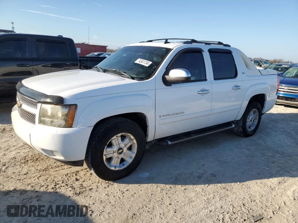 2007 Chevrolet Avalanche LT w/3LT with VIN 3GNEC12007G293041, listed as a Copart auction lot 74341734 with Not Provided miles and Salvage Title. Bid and sale history available at carsss.com. Image 1.