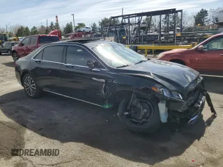 2019 Lincoln Continental Select with VIN 1LN6L9SK4K5606004, listed as a Copart auction lot 48584395 with 110,917 mi miles and Salvage Title. Bid and sale history available at DreamBid. Image 4.