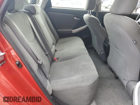 2012 Toyota Prius One with VIN JTDKN3DU4C1609227, listed as a Copart auction lot 53570365 with 162,626 mi miles and Salvage Title. Bid and sale history available at DreamBid. Image 10.