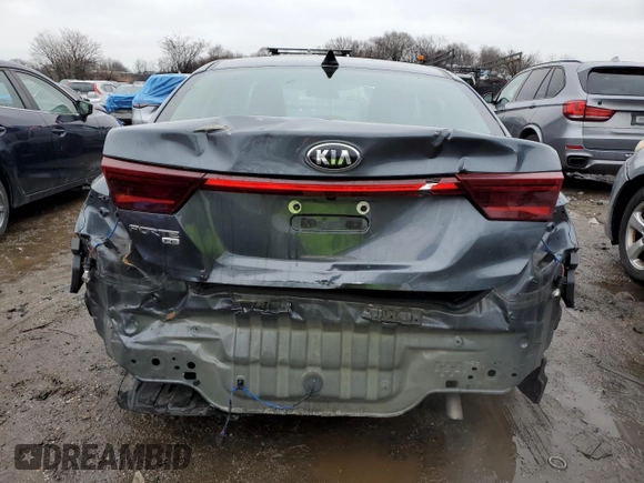 2021 Kia Forte FE with VIN 3KPF24AD2ME312430, listed as a Copart auction lot 42203165 with 50,406 mi miles and Salvage Title. Bid and sale history available at carsss.com. Image 6.