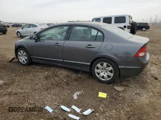 2011 Honda Civic LX with VIN 19XFA1F53BE006949, listed as a Copart auction lot 51457155 with 82,416 mi miles and Salvage Title. Bid and sale history available at DreamBid. Image 2.