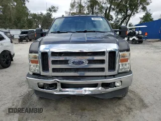 2008 Ford F-350 XL with VIN 1FTWX31528ED11395, listed as a Copart auction lot 43812455 with 215,029 mi miles and Salvage Title. Bid and sale history available at DreamBid. Image 5.