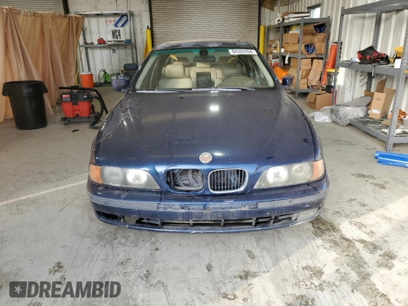 2000 BMW 5 Series 528iA with VIN WBADM6346YGU08106, listed as a Copart auction lot 84322434 with 298,587 mi miles and Clean Title. Bid and sale history available at carsss.com. Image 5.
