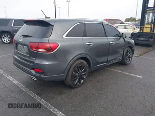 2020 Kia Sorento EX V6 with VIN 5XYPH4A55LG665371, listed as a IAAI auction lot 41719572 with 87,759 mi miles. Bid and sale history available at carsss.com. Image 4.