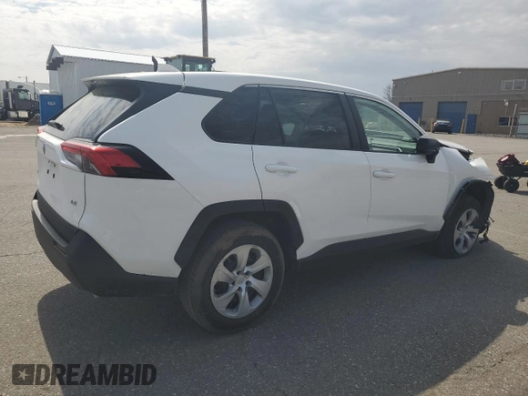 2023 Toyota RAV4 LE with VIN 2T3H1RFV2PC241265, listed as a Copart auction lot 50873575 with 0 mi miles and Salvage Title. Bid and sale history available at carsss.com. Image 3.